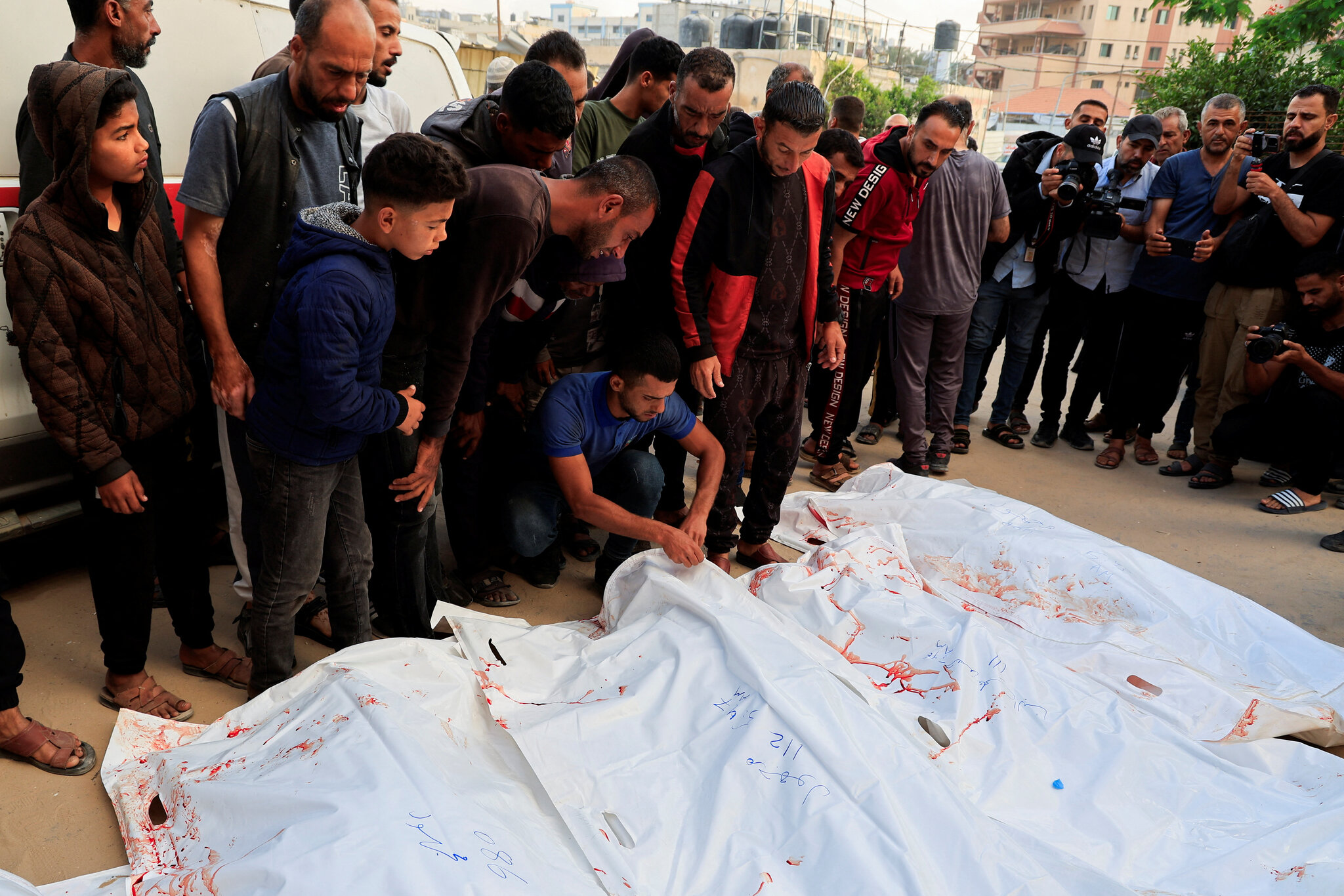 Israel opens fire on crowd near Gaza aid distribution point, killing at least six