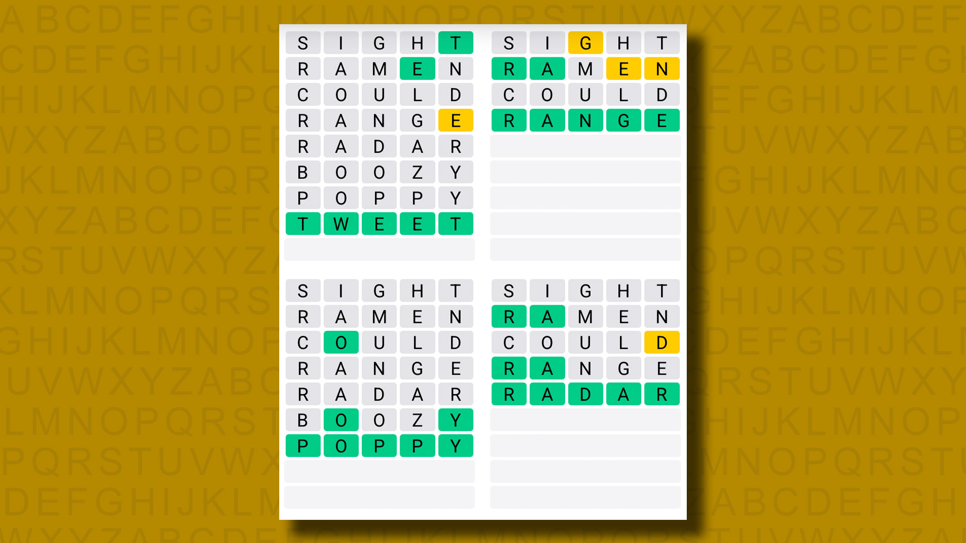 Quordle Hints and Answers for May 27