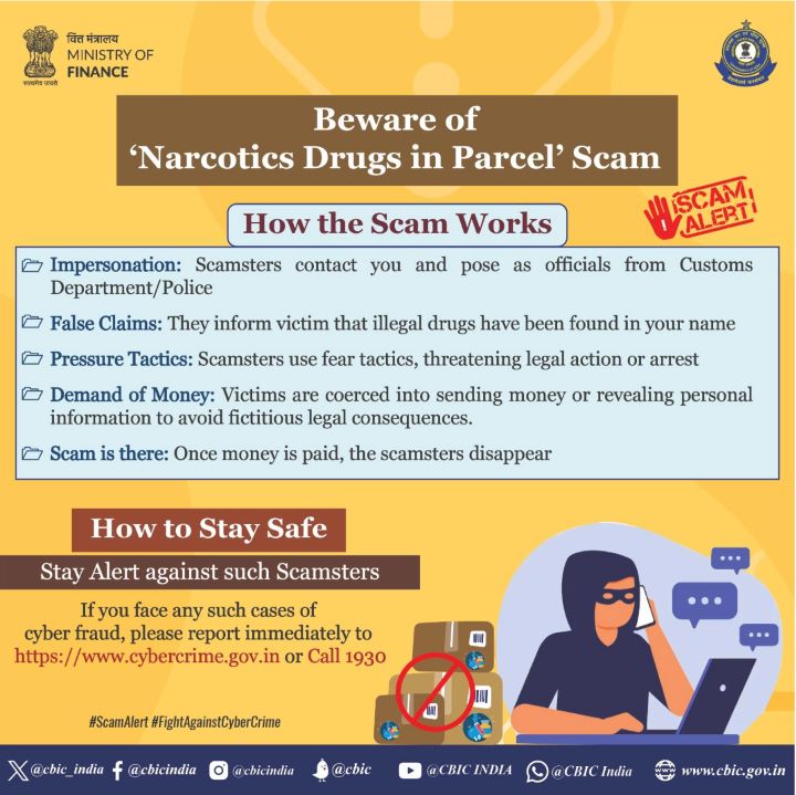 CBIC launches a campaign to combat fraudulent activities associated with Indian Customs.