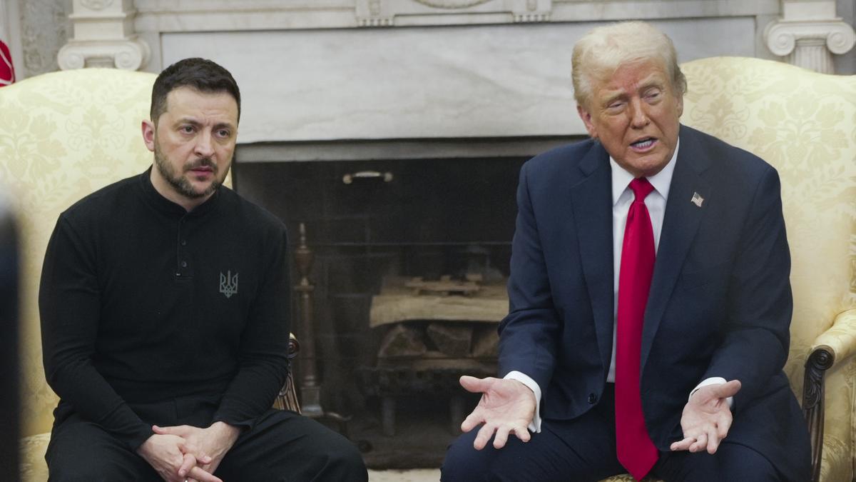 Trump-Zelensky Oval Office clash could signal the end of the liberal global order