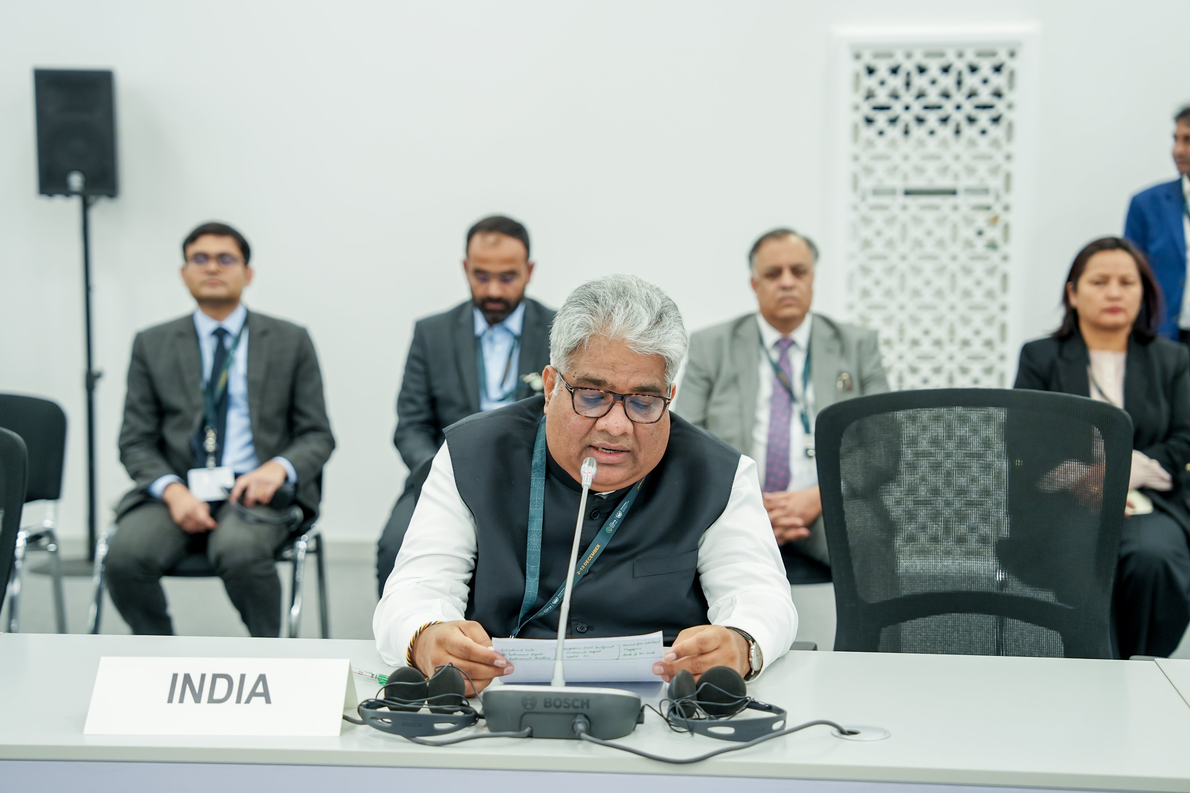 Shri Bhupender Yadav at UN