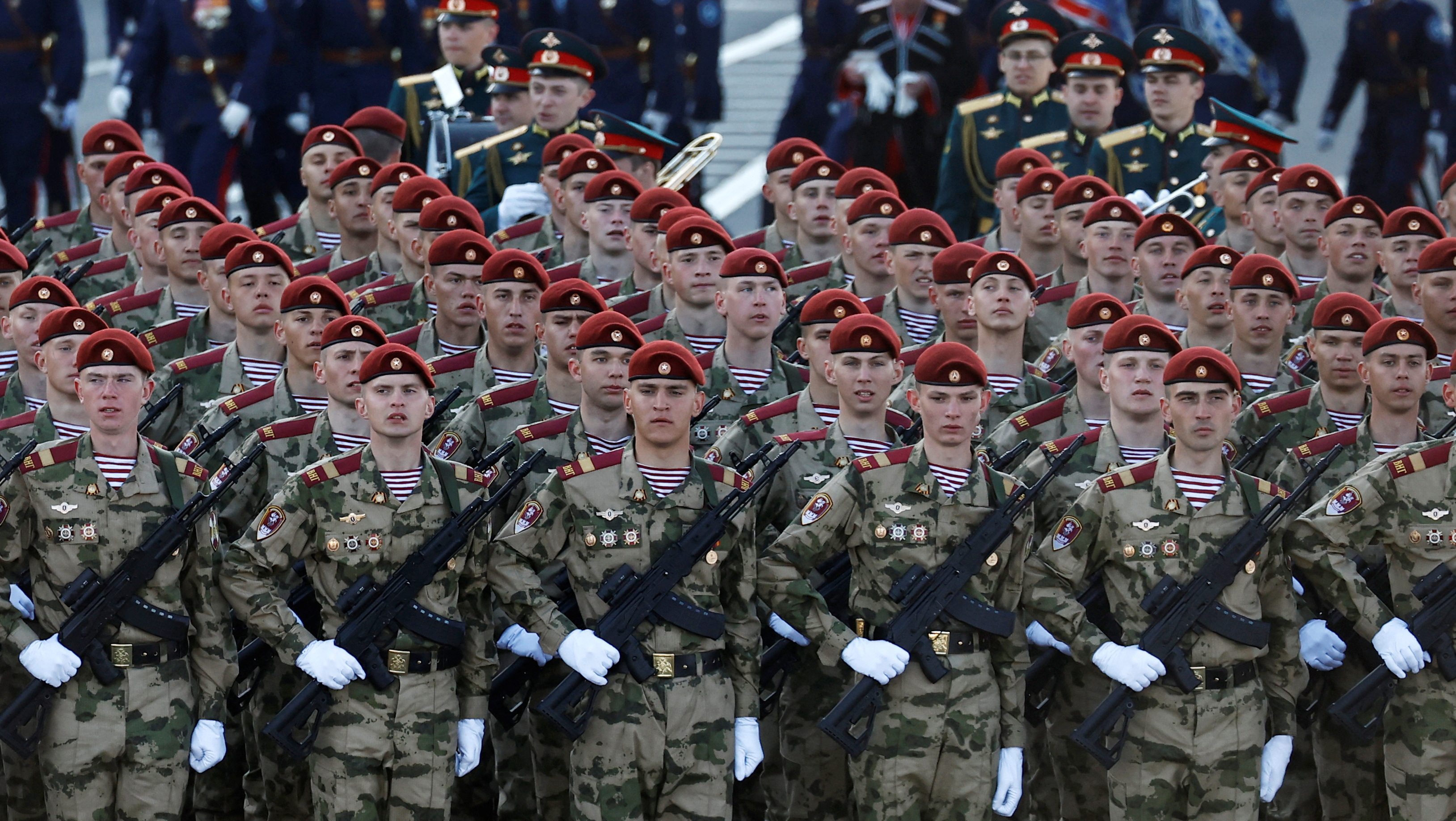 Moscow and Kyiv exchange accusations amid Russia’s Victory Day celebrations