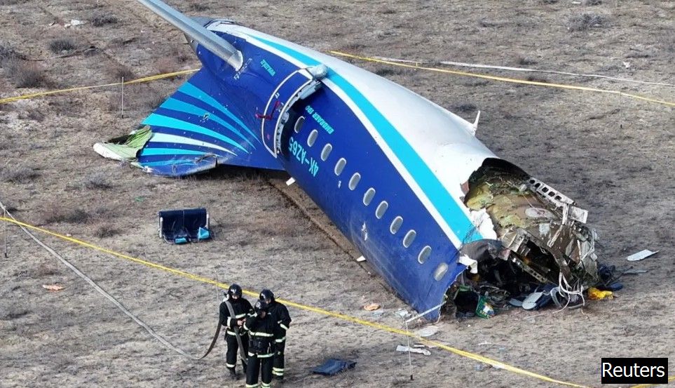 Putin apologises over Azerbaijan plane crash