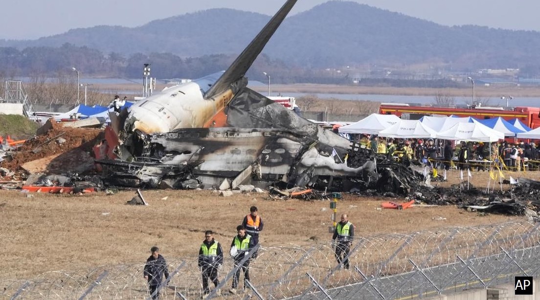 Huge Plane Crash in South Korea