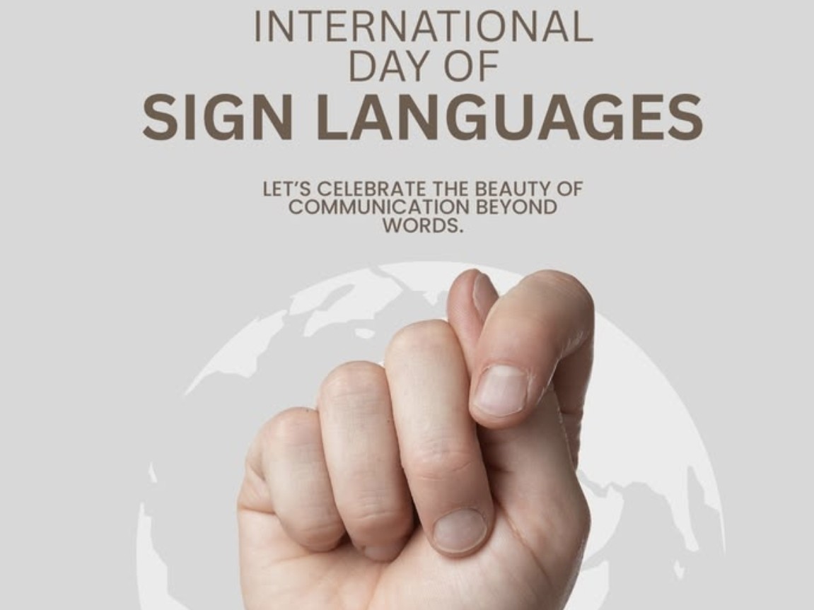 International Day of Sign Languages Highlights Deaf People’s Rights Under This Year’s Theme