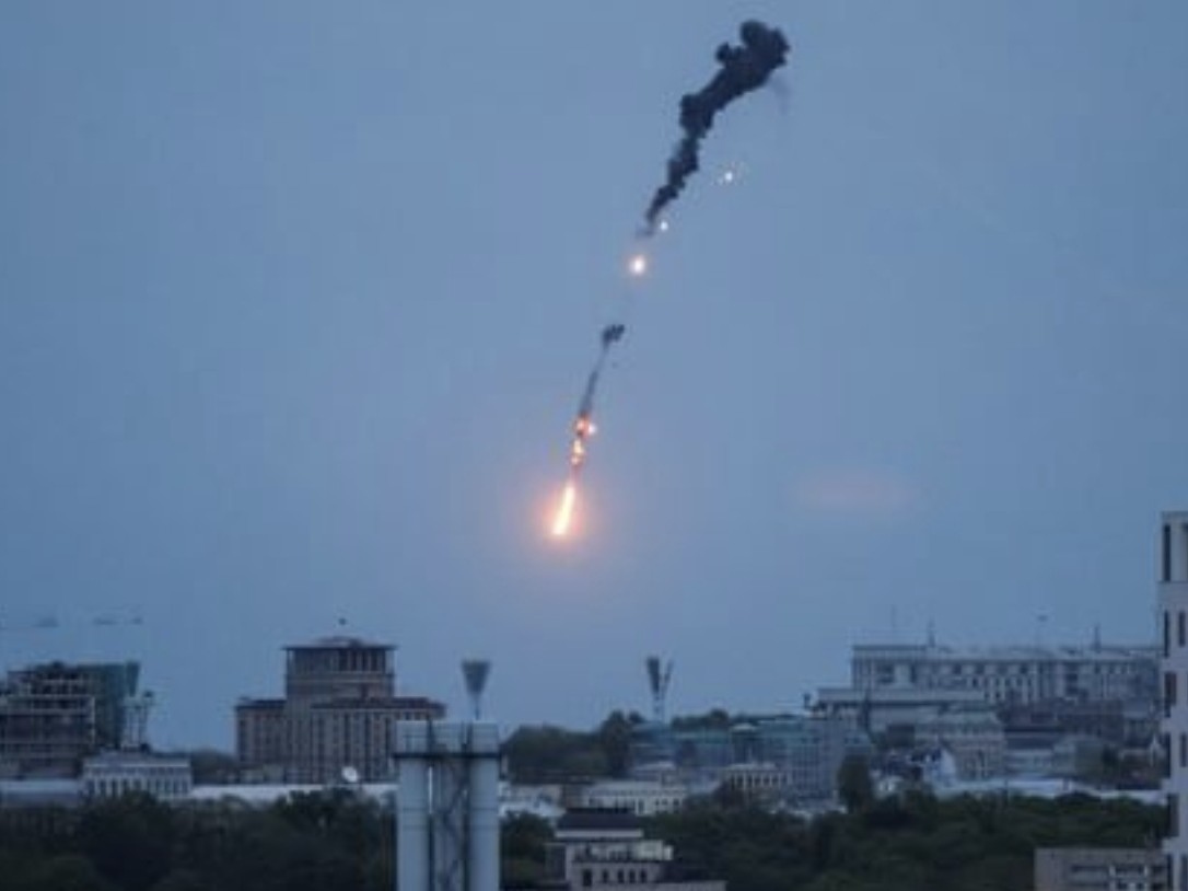 Russian Missile and Drone Attack on Kyiv Leaves Two Dead, Officials Say