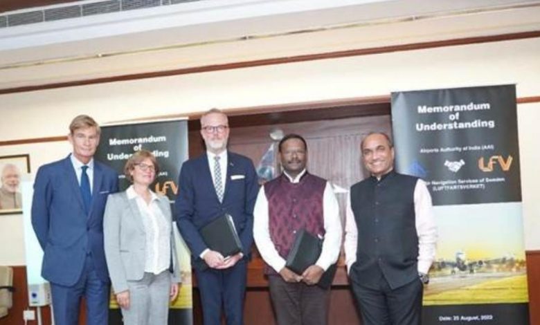 AAI signs MoU with Sweden to facilitate smart and sustainable aviation technology collaboration