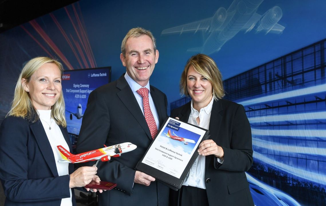 Vietjet Reveals Fleet Growth Featuring Rolls-Royce Engines and Lufthansa Technik Assistance at the 2024 Farnborough Airshow