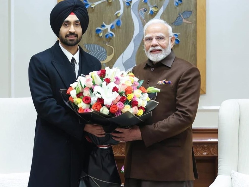 Diljit Dosanjh meets Prime Minister