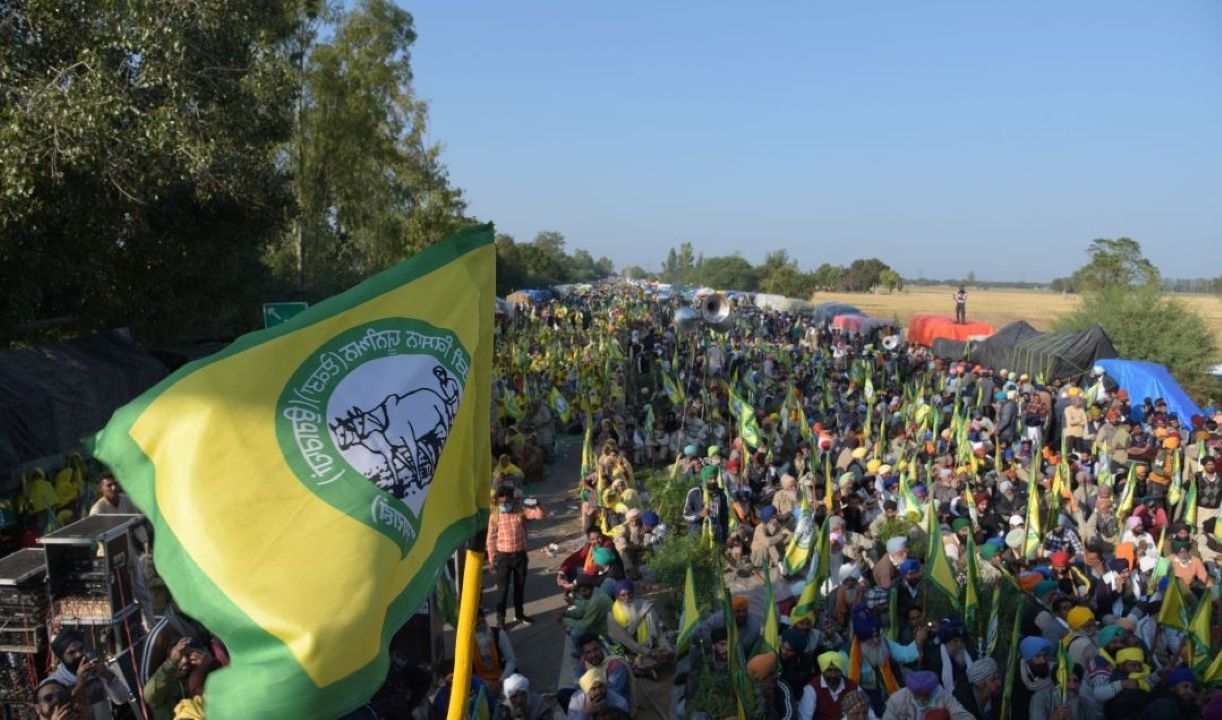 Farmers' march to Delhi created a stir in Ambala, all schools closed