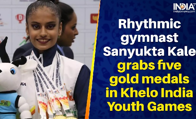 Rhythmic Gymnast Samyukta Kale