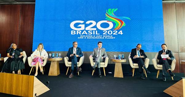 India Shines at G-20 DRRWG Ministerial Meeting in Brazil