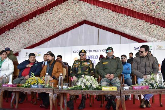 The Khelo India Winter Games wrapped up in Gulmarg, with the distribution of medals among the winners carried out by MoSNisithPramanik