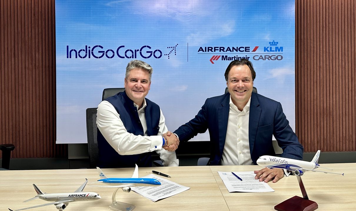 Air France KLM Martinair Cargo and IndiGo CarGo have announced a partnership featuring a comprehensive interline agreement.