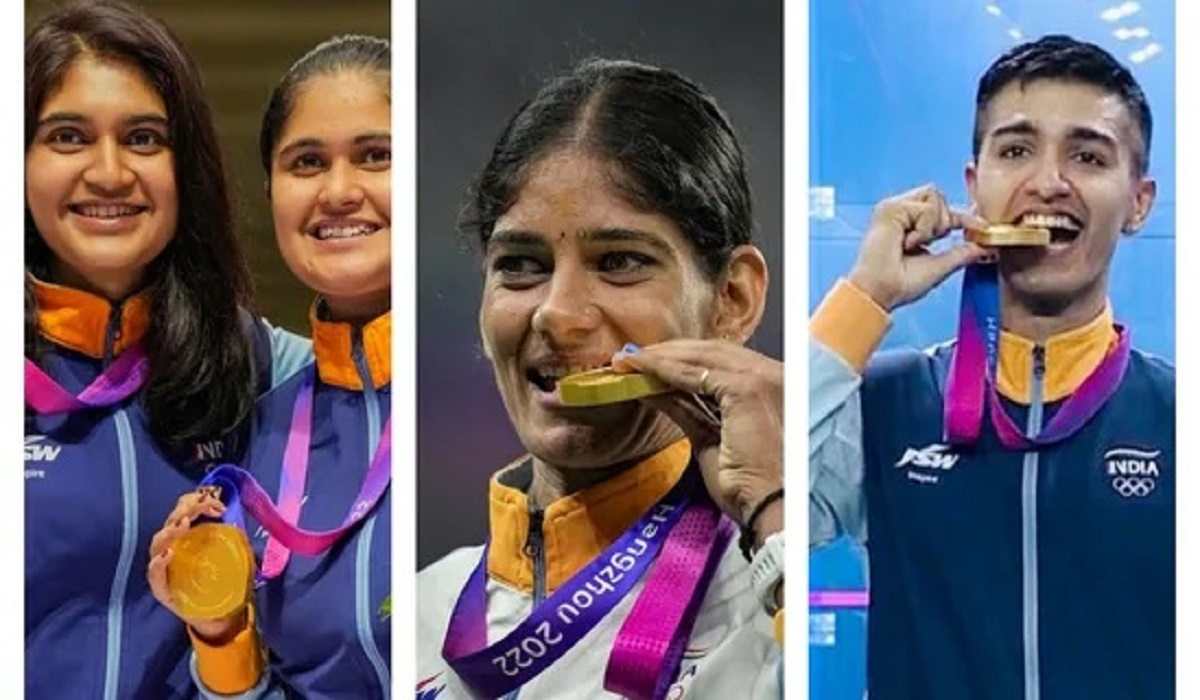 At the Asian Games, India achieves a historic milestone with a century of medals and attains its highest-ever ranking on the medal tally