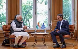 India and Greece Strengthen Ties Through India-Middle East-Europe Economic Corridor