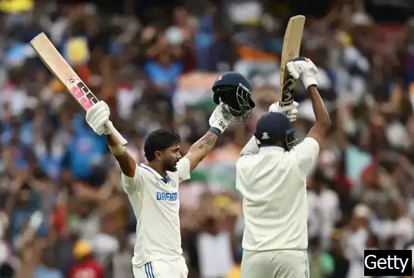 Nitish Reddy slams maiden Test Century