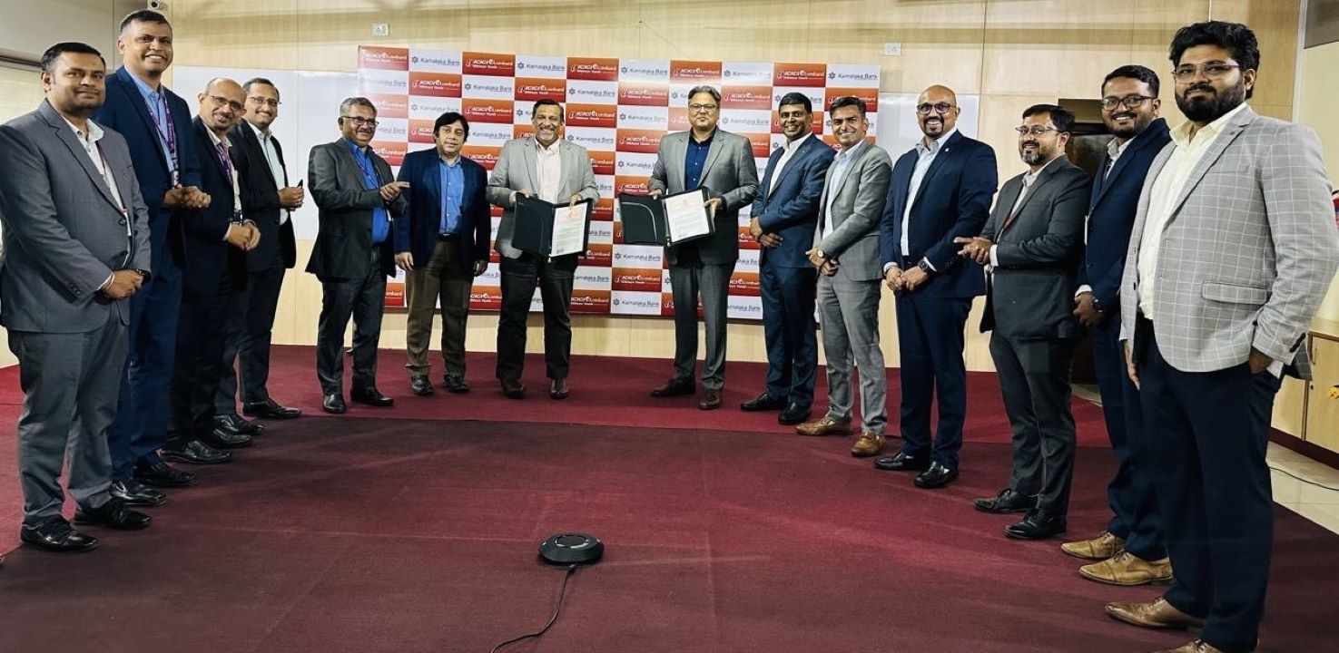 Karnataka Bank Limited and ICICI Lombard General Insurance Establish Key Bancassurance Partnership